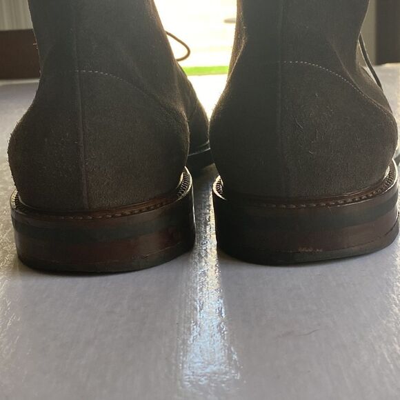 BOSS by Hugo Boss Men’s Suede Leather Chukka Boots Sz 13. Made in Italy - Picture 4 of 14